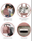 Skip Hop Main Frame El Çantası Pembe thumbnail 3