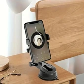 360 Derece Dönebilen Vakumlu Araç Telefon Tutucu thumbnail 3