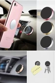 Tüm Modellerle Uyumlu Manyetik Araç İçi Telefon Tutucu Çok Amaçlı Güçlü Mıknatıs Tutucu thumbnail 5