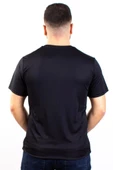 Kinetix SN-222 Neck Siyah Günlük Erkek V Yaka Tişört - 4