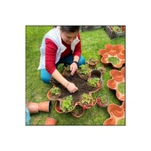 Bahçe Kulesi Yediveren - Evde Tarım Katlı Saksı thumbnail 7