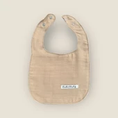 5'li Sıvı Geçirmez Çift Kat Müslin Mama Ve Salya Önlüğü, %100 Pamuk Alezli Kız Set thumbnail 3