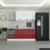 220 cm Mutfak Dolabı  MDF Kapak Tezgah Dahil YRKN220 101 thumbnail 1