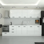 300 cm Mutfak Dolabı  MDF Kapak Tezgah Dahil YRKN320 97 thumbnail 1