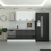 205 cm Mutfak Dolabı  MDF Kapak Tezgah Dahil YRKN205 99 thumbnail 1