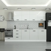 300 cm Mutfak Dolabı  MDF Kapak Tezgah Dahil YRKN300 100 thumbnail 1