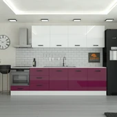 300 cm Mutfak Dolabı  MDF Kapak Tezgah Dahil YRKN300 102 thumbnail 1