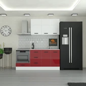 190 cm Mutfak Dolabı  MDF Kapak Tezgah Dahil YRKN190 101 thumbnail 1