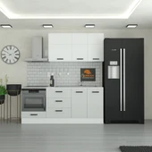 200 cm Mutfak Dolabı  MDF Kapak Tezgah Dahil YRKN200 100 thumbnail 1