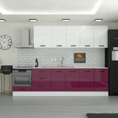 290 cm Mutfak Dolabı  MDF Kapak Tezgah Dahil YRKN290 102 thumbnail 1