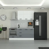 190 cm Mutfak Dolabı  MDF Kapak Tezgah Dahil YRKN190 98 thumbnail 1