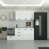 205 cm Mutfak Dolabı  MDF Kapak Tezgah Dahil YRKN205 97 thumbnail 1