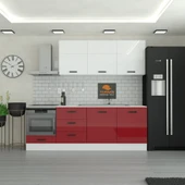 240 cm Mutfak Dolabı  MDF Kapak Tezgah Dahil YRKN240 101 thumbnail 1