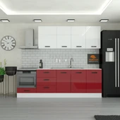 255 cm Mutfak Dolabı  MDF Kapak Tezgah Dahil YRKN255 101 thumbnail 1