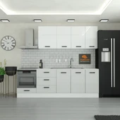 245 cm Mutfak Dolabı  MDF Kapak Tezgah Dahil YRKN245 100 thumbnail 1