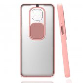 Xiaomi Redmi Note 9 Pro Kılıf Lensi Sürgülü Kamera Koruyucu Kılıf - 5