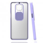 Xiaomi Redmi Note 9 Pro Kılıf Lensi Sürgülü Kamera Koruyucu Kılıf - 9