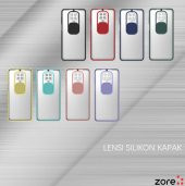 Xiaomi Redmi Note 9 Pro Kılıf Lensi Sürgülü Kamera Koruyucu Kılıf - 10