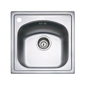 44 X 44 Mutfak Eviyesi 4444gr Keten Sol Batarya Delikli thumbnail 1