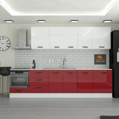 300 cm Mutfak Dolabı  MDF Kapak Tezgah Dahil YRKN315 101 thumbnail 1