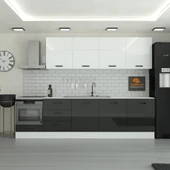 300 cm Mutfak Dolabı  MDF Kapak Tezgah Dahil YRKN300 99 thumbnail 1