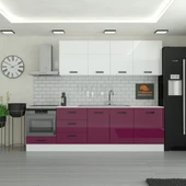 280 cm Mutfak Dolabı  MDF Kapak Tezgah Dahil YRKN280 102 thumbnail 1