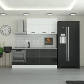 200 cm Mutfak Dolabı  MDF Kapak Tezgah Dahil YRKN200 99 thumbnail 1