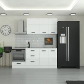 200 cm Mutfak Dolabı  MDF Kapak Tezgah Dahil YRKN200 97 thumbnail 1