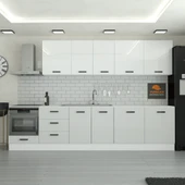 300 cm Mutfak Dolabı  MDF Kapak Tezgah Dahil YRKN320 100 thumbnail 1