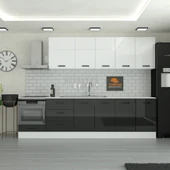 285 cm Mutfak Dolabı  MDF Kapak Tezgah Dahil YRKN285 99 thumbnail 1