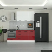 195 cm Mutfak Dolabı  MDF Kapak Tezgah Dahil YRKN195 101 thumbnail 1