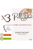Pelldio 3'lü Vanilla Ayakkabılık Dolap Ve Çekmece Parfümlü Kese Kokusu Oda Koku Kesesi thumbnail 1