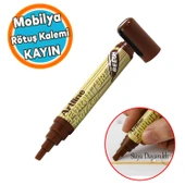 Mobilya Rötuş Kalemi Ahşap Masa Sehpa Dolap Kalemi Parke Çizik Giderici Çatlak Kapatıcı Kayın Renk thumbnail 1