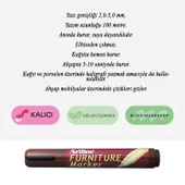 Mobilya Rötuş Kalemi Ahşap Masa Sehpa Dolap Kalemi Parke Çizik Giderici Çatlak Kapatıcı Maun Renk thumbnail 3