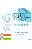Pelldio 5'li Sea Breeze Ayakkabılık Dolap Ve Çekmece Parfümlü Kese Kokusu Oda Koku Kesesi thumbnail 2