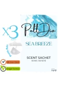 Pelldio 3'lü Sea Breeze Ayakkabılık Dolap Ve Çekmece Parfümlü Kese Kokusu Oda Koku Kesesi thumbnail 1