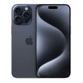 APPLE IPHONE 15 PRO MAX BLUE TITANIUM 256GB YENILENMIS A KALITE (12 AY GARANTILI) thumbnail 1