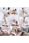 KUKKİ Wavy Board Naturel Ahşap Oyuncak Denge Tahtası(90X30) thumbnail 5