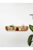 Fagus Wood Dekoratif Ahşap Tasarım Duvar Rafı thumbnail 5