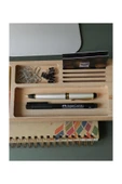 Fagus Wood Ahşap Organizer Düzenleyici, Dekoratif Ofis Aksesuarları Ve Masa Düzenleyici, Hediye Setleri thumbnail 6