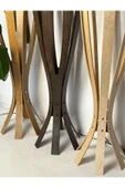 Fagus Wood ''Hedra Lambader, İskandinav Tarzı Ahşap Lambader, Dekoratif Yer Lambası, Modern Salon Aydınlatma'' thumbnail 8