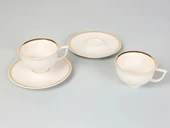 Porland Bedford Altın Yaldız Kahve Fincan Takımı 2 Kişilik 4 Parça thumbnail 1