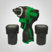 Akülü Somun Sıkma Makinesi 16V 2.0AH Güçlü Yüksek Torklu Profesyonel Vidalama Anahtar Seti Çantalı thumbnail 5