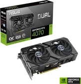 Asus RTX 4070 Dual Evo OC Edition DUAL-RTX4070-O12G-EVO 192 Bit GDDR6X 12 GB Ekran Kartı Teşhir thumbnail 8
