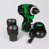 Akülü Somun Sıkma Makinesi 16V 2.0AH Güçlü Yüksek Torklu Profesyonel Vidalama Anahtar Seti Çantalı thumbnail 1