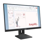 LENOVO 23.8" IPS E24-40 64BAMAT1TK 4MS 100HZ HDMI-DP KURUMSAL MONİTÖR thumbnail 2