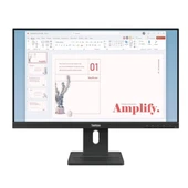 LENOVO 23.8" IPS E24-40 64BAMAT1TK 4MS 100HZ HDMI-DP KURUMSAL MONİTÖR thumbnail 1