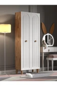 Platinreyon BOHEM 2 KAPAKLI GARDIROP MDF KAPAK thumbnail 3