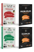 Tyt Ayt Msü Kpss Problemler - Üçgenler - Paragraf - Dil Bilgisi Soru Bankası Seti (4 KİTAP) thumbnail 1