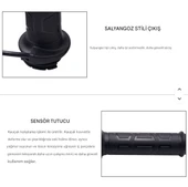 Vespa  Gts 150  Isıtmalı Elcik-4 Kademe Sıcaklık Ayarı- Iel066 thumbnail 3